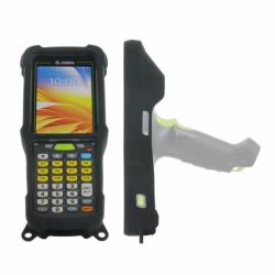 Mobilis 071005 funda y estuche para ordenador de bolsillo tipo PDA (SILICONE RUGGED CASE FOR ZEBRA - MC9400 MC9450 BLACK COMP.SH.STR)