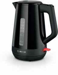 Bosch TWK1M123 tetera eléctrica 1,7 L 2400 W Negro (Bosch TWK1M123 elkedel 1,7 L 2400 W So)