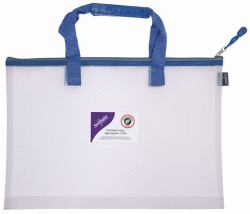 Snopake EVA Mesh HC Project Zippa Bag A4++ Blue- 1 Bag