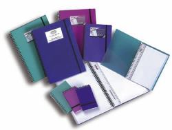 Snopake NoteGuard HardBack - Electra, 3x5" 60 page organizador personal Polipropileno [PP] (Snopake FSC NoteGuard Pocket Size 60 Sheet/120 Pages Notebook- 5 Books)