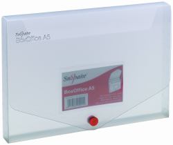 Snopake Box Office caja archivador Transparente (Snopake BoxOffice A5 Clear- 5 Boxes)