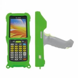 Mobilis 071007 funda y estuche para ordenador de bolsillo tipo PDA (SILICONE RUGGED CASE FOR ZEBRA - MC9400 MC9450 SAFETY GREEN 802C)