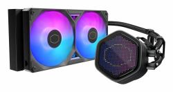 Cooler Master MasterLiquid Atmos II 240 Pixel LED Black Procesador Kit de refrigeración líquida...
