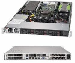 Supermicro SuperServer 1019GP-TT Intel® C621 LGA 3647 [Socket P] Bastidor [1U] Negro (1U BARE CI7 C621 6X2.5HS GPU,SuperServer 1019GP-TT - P [LGA 3647], Up to 768GB ECC 3DS LRDIMM, 6x Hot-swap 2.5...