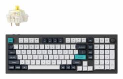 Keychron Q5 Max tastiera Universale USB + RF Wireless + Bluetooth QWERTY Inglese UK Nero, Bianco 