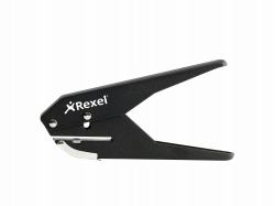 Rexel Perforadora agujero sencillo S120 negro (Rexel S120 Single Hole 20 Sheet Plier Punch)