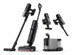 Dreame H15 Mix Aspiradora escoba 2 en 1 Batería Seca y húmeda Sin bolsa 400 W Negro 5 Ah (Dreame H15 Mix Handstaubsauger)