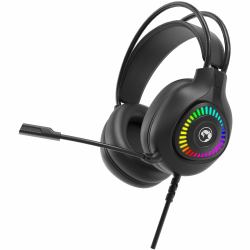 marvo H8325 Akari 40 USB 2.0 Wired Gaming RGB Headset [Black] Auriculares Alámbrico Diadema Jueg...