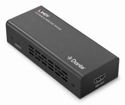 Lindy 70621 convertidor de audio Negro (2-CHANNEL DANTE HDMI ARC DECOD - NETWORK AUDIO INTEGRATION)