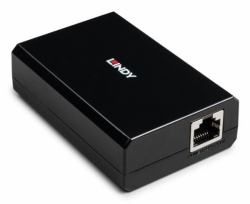 Lindy 73474 divisor de red Energía sobre Ethernet [PoE] Negro (PoE to Type C Splitter - Converter - Warranty: 120M)
