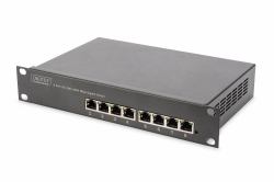 Digitus Conmutador Gigabit Ethernet de 10", 8 puertos, no gestionado 
