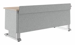 Middle Atlantic Products FML-72AE1MS-CH atril Gris, Madera 79,8 kg (FM LECTERN 7227 HTADJ E1 MG CH)