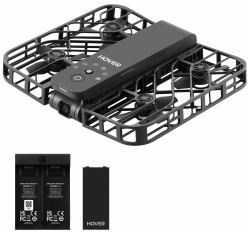 HOVERAir X1 Combo 4 rotores Cuadricóptero 2704 x 1520 Pixeles 1050 mAh Negro (HOVERAIR X1 RETAIL COMBO - BLACK)