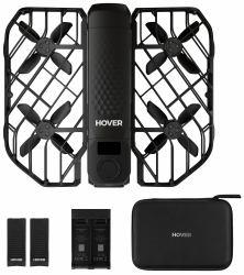 HOVERAir X1 Pro 4 rotores Cuadricóptero 12 MP 1920 mAh Negro (HOVERAIR X1 PRO RETAIL COMBO)