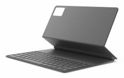 Lenovo ZG38C07516 teclado para móvil Pogo pin Gris (Idea Tab Plus Folio KB LG[UK-FR1]. WARRANTY: 1YR CCR)