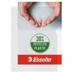 Esselte Quality Folder A4 30% Pre-Consumer Recycled Plastic 115 Micron [100]