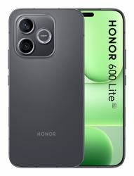 Honor 600 Lite 16,8 cm [6.6"] SIM doble Android 16.0 5G USB Tipo C 8 GB 256 GB 6520 mAh Negro 