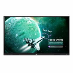 BenQ RE8605A pizarra blanca interactiva 2,18 m [86"] 3840 x 2160 Pixeles Pantalla táctil Negro USB (RE8605A 86IN EDLA WITH ANDROID - 16 8GB / 128GB NPU 6 TOPS UHD 38)