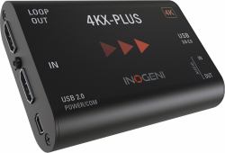 INOGENI 4KX-PLUS convertitore video Convertitore video attivo 4096 x 2160 Pixel (INOGENI - 4KX-PLUS - 4K HDMI to USB 3.0 capture converter with loop output)