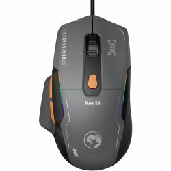 marvo Duke 50 M368 Wired Gaming Mouse, 6 DPI levels [800 - 12800], 1000Hz Polling Rate, 13 Mode R...