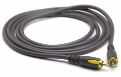 G&BL 2m RCA cable de vídeo compuesto Negro (G&BL)