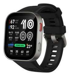 Amazfit Bip Max 5,26 cm [2.07"] AMOLED Digital 432 x 514 Pixeles Pantalla táctil Plata Wifi GPS [satélite] (Amazfit Bip Max Smartwatch silver)