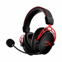 HyperX Cloud Alpha - Auriculares inalámbricos gaming [negro y rojo] 