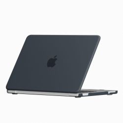 eSTUFF MacBook Neo 13 Black Frosted Hard Case 33,8 cm [13.3"] Funda protectora rígida Negro 