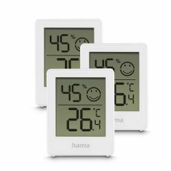 Hama Cres Estación meteorológica electrónica Interior Blanco (CRES THERMOMETER INDOORR 3X WHITE)