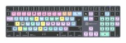 logickeyboard LKB-FCPX10-TM teclado Oficina Bluetooth QWERTY Francés Gris, Titanio 