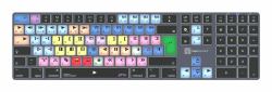 logickeyboard LKB-MCOM4-TM teclado Oficina Bluetooth QWERTY Francés Gris, Titanio 