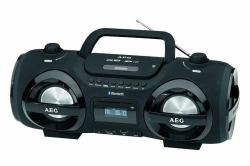 AEG SR 4359 BT Digitale PLL Nero, Rosso Riproduzione MP3 (Sr 4359 Bt Digital Pll Black, - Red Mp3 Playback - Warranty: 12M)