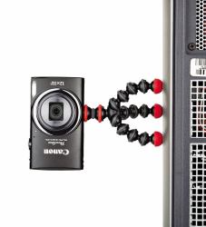 Joby JB01504 tripode Cámara de acción 3 pata[s] Negro, Rojo (Gorillapod Magnetic Mini - Tripod Action Camera 3 Leg[S] - Black, Red - Warranty: 12M)