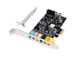 Conceptronic EMRICK15B scheda audio Interno 7.1 canali PCI-E x1 (High-Definition Sound Pcie - Card, 7.1Ch - Warranty: 12M)