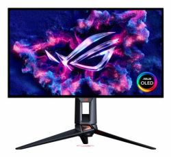 ASUS ROG Swift OLED PG27UCWM computer monitor 67.3 cm [26.5"] 3840 x 2160 pixels 4K Ultra HD QD-OLED Black (ASUS 26.5 OLED MON ROG SWIFT PG27UCWM)