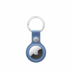 Apple Portachiavi AirTag in tessuto FineWoven - Azzurro selvatico (AIRTAG FINEWOVEN KEY RING WLDFLWR BL)