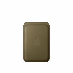 Apple Cartera de trenzado fino con MagSafe para el iPhone - Oliva oscuro (FINEWOVEN WALLET - WITH MAGSAFE DARKOLIVE)
