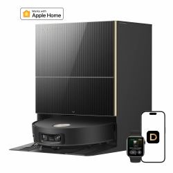 Dreame RLX96DE_BK aspiradora robotizada 1 L Negro (Dreame X60 Pro U/Complete Vac BLK-UK)
