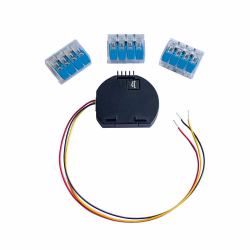 Shelly 20226 sensor de temperatura y humedad Independiente Alámbrico (Shelly Accessories "Temperature Add-on" 3x Sensoreingang ZubehÃ¶r fÃ¼r 1 & 1PM)