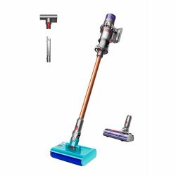 Dyson V10 Submarine Aspiradora escoba 2 en 1 Batería Seca y húmeda Sin bolsa 0,76 L Cobre, Gris (Dyson Cyclone V10 Submarine)