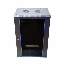 extralink Armario rackmount 18U 600x450 Negro montaje en la pared 