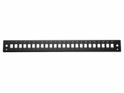 Equip 337100 accesorio para panel de conexiones (24-Port Front Panel For - Lc-Duplex, Sc-Simplex, 1U, - Black - Warranty: 12M)