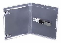 MediaRange BOX905 custodia penna USB Polipropilene [PP] Trasparente (Usb Flash Drive Case - Polypropylene [Pp] - Transparent - Warranty: 12M)
