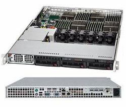 Supermicro AS-1042G-TF servidor barebone Bastidor [1U] Negro (Supermicro A+ Server 1042G-TF - rack-m)