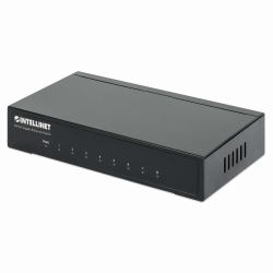 Intellinet Commutateur réseau [switch] Gigabit Ethernet 8 ports, format bureau, boîtier métal,...