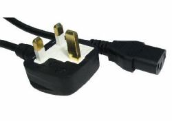 Cables Direct RB-307 cavo di alimentazione Nero 10 m (CDL 10m UK Plug to C13 - Black)
