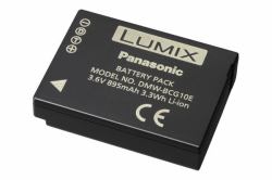 Panasonic DMW-BCG10E batería para cámara/grabadora Ión de litio 895 mAh (Battery 3.3Wh - DMW-BCG10E, Lithium-Ion - [Li-Ion], 895 mAh, Panasonic DMC-TZ7/DMC-TZ6, 3.6 V, Black - Warranty: 12M)