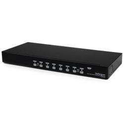 StarTech.com Switch KVM USB 8 porte, montabile a rack 1U, con OSD (8 PORT 1U RACK MOUNT USB KVM - SWITCH WITH OSD)