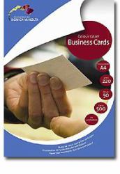 Konica Minolta 1710632-006 tarjeta de visita 1 pieza[s] (QMS BUSINESS CARDS 50 SHTS 1710632-006)