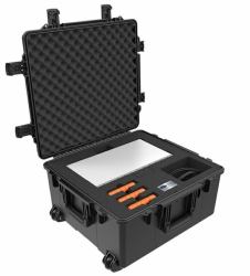 LaCie STFJ400 Armadietto portaoggetti Quadrato Nero cesto/contenitore (LaCie Pelican - Custodia protettiva di stoccaggio)